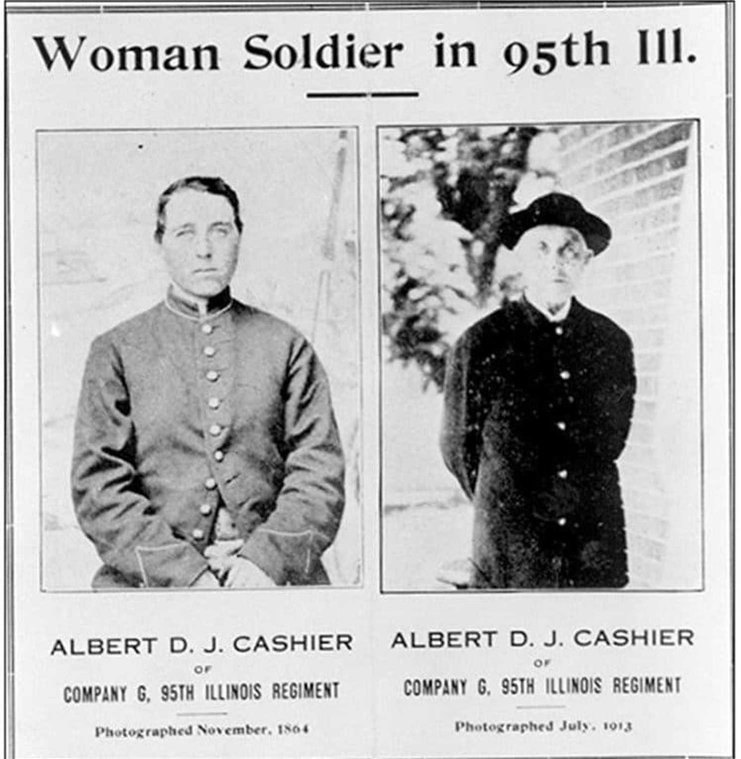 Albert Cashier transgender soldier