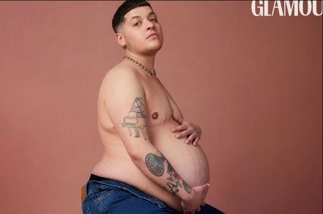 Glamour Magazine Pregnant Trans Man Cover